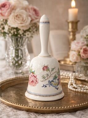 Crown Staffordshire Chelsea Manor Floral Bone China Bell England